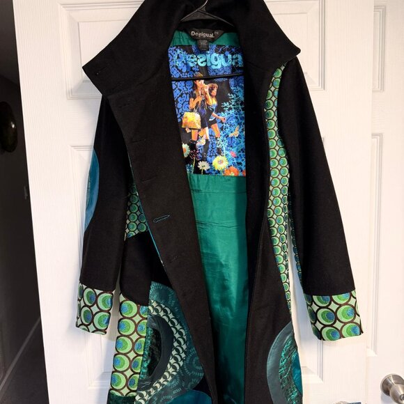 Like new vintage Desigual Japanese trench coat - Picture 2 of 4